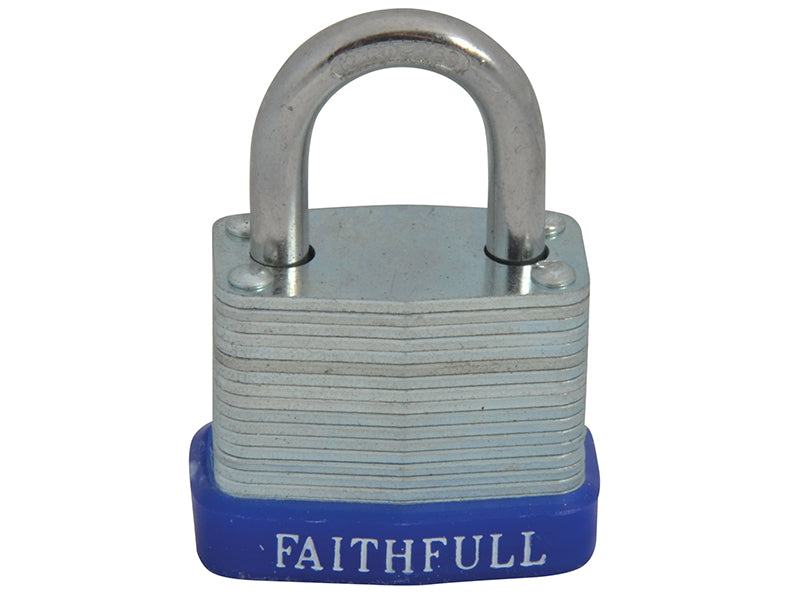 Laminated Steel Padlock 30mm 3 Keys                                             