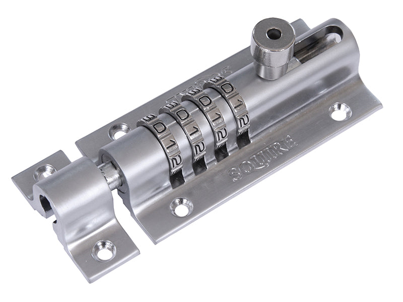 CombiBolt 4 Re-Codable Locking Bolt Chrome 120mm                                