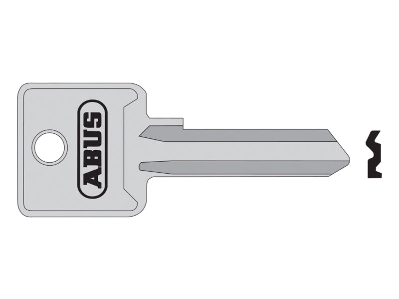 85/50 50mm +60 Right Hand Key Blank                                             