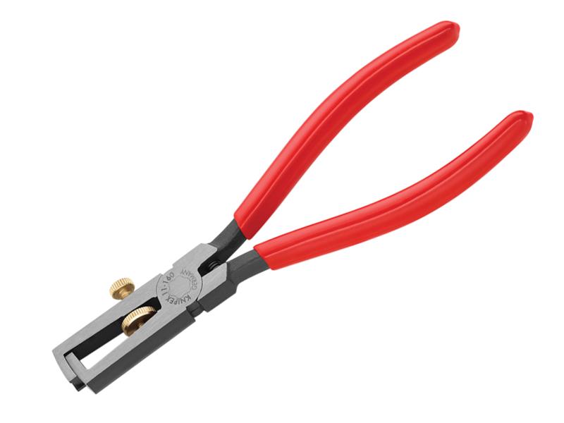 11 01 160 Insulation Stripping Pliers Plastic Coated Grip 160mm                 