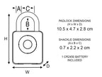 Bluetooth® Indoor Padlock
