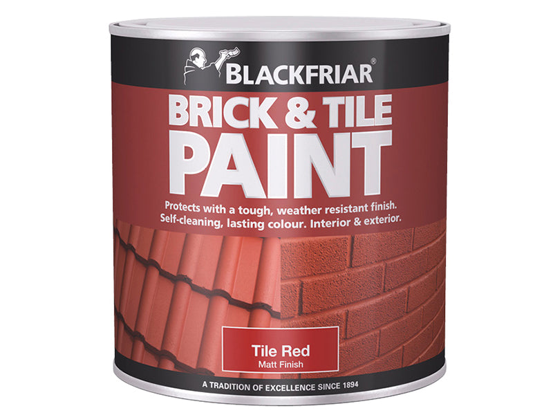 Brick & Tile Paint Matt Red 500ml                                               