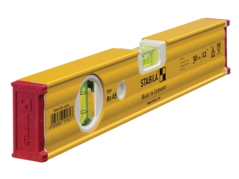 80 AS Spirit Level 2 Vial 19167 90cm