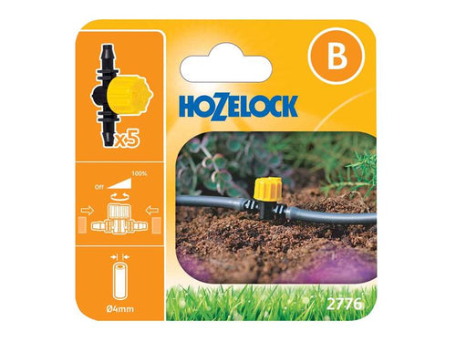 2776 Flow Control Valve 4mm (5 Pack)                                            