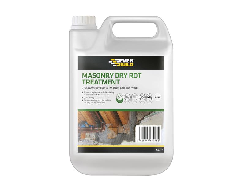 Masonry Dry Rot Treatment 5 litre                                               